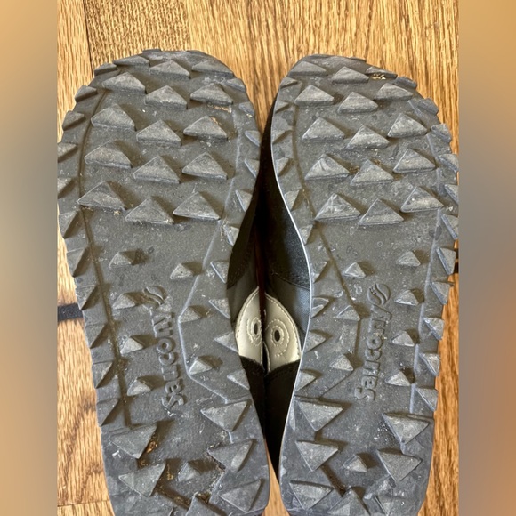 Saucony Kids Sneakers Black and Silver - Picture 7 of 8